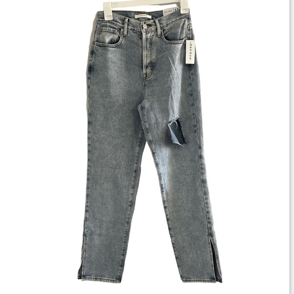 PacSun Riley Dad Jean with Split Hem - Picture 1 of 8